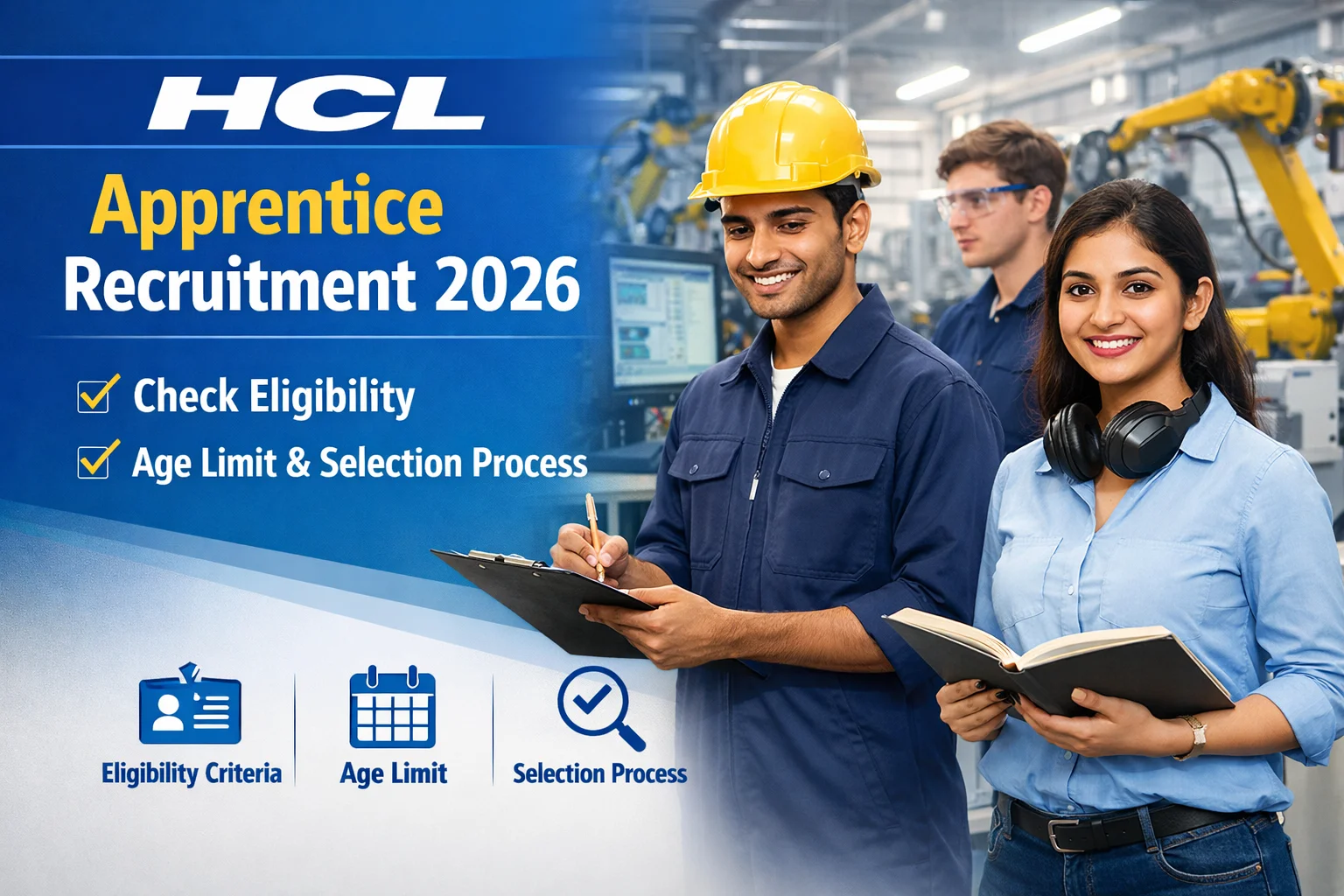 HCL Apprentice Recruitment 2026