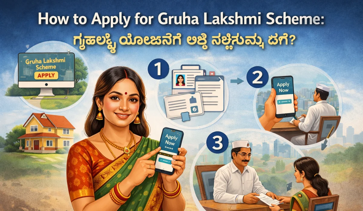 How to Apply for Gruha Lakshmi Scheme
