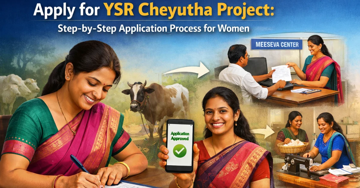 How to Apply for YSR Cheyutha Project:
